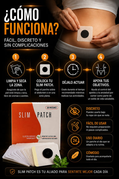SLIM PATCH - PARCHE ADELGAZANTE 30 UNIDADES